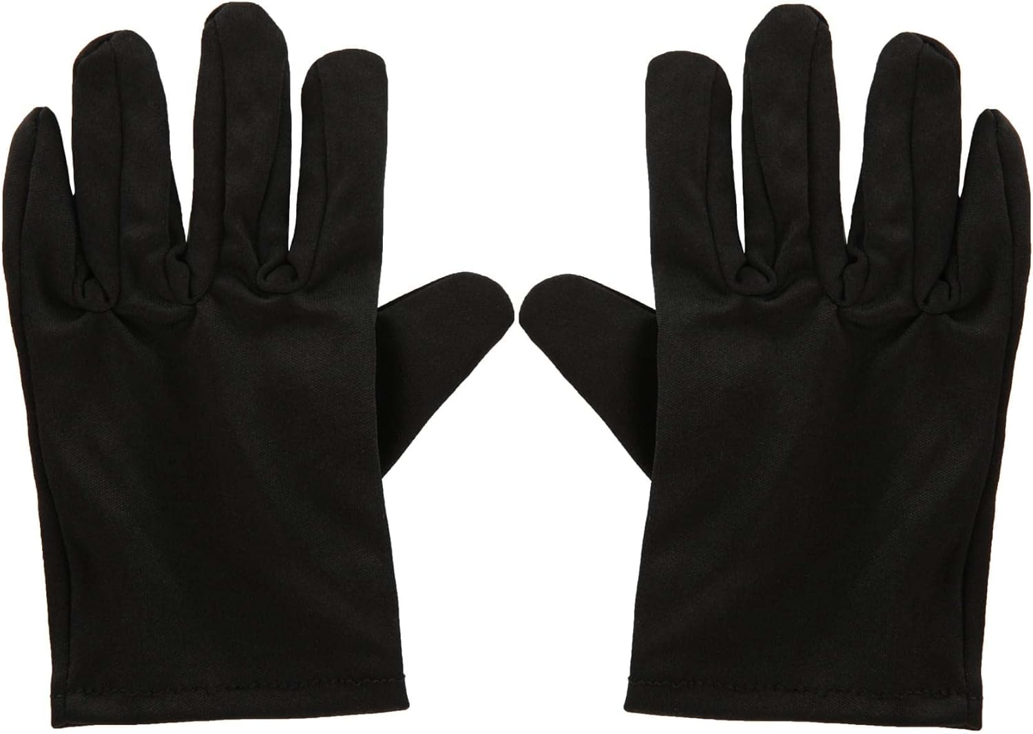 Fun Costumes Black Costume Gloves for Kids