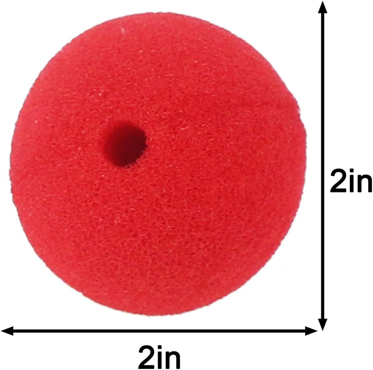Red Party clown nose for kids Halloween Party essentials