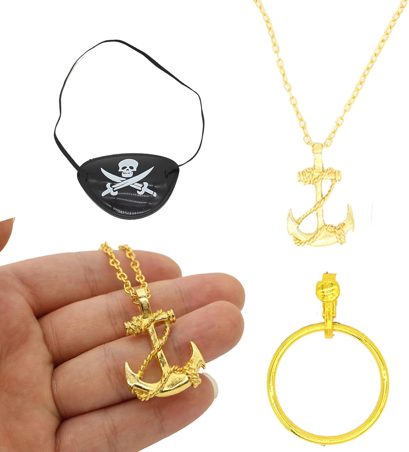 Timisea Pirate Costume Accessories for Kids