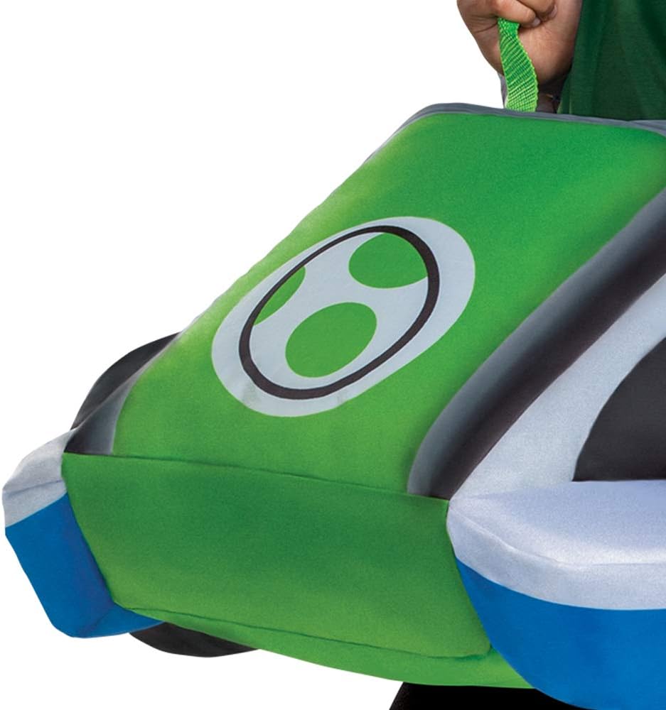 Disguise Yoshi Costume Kart Inflatable Mario Kart