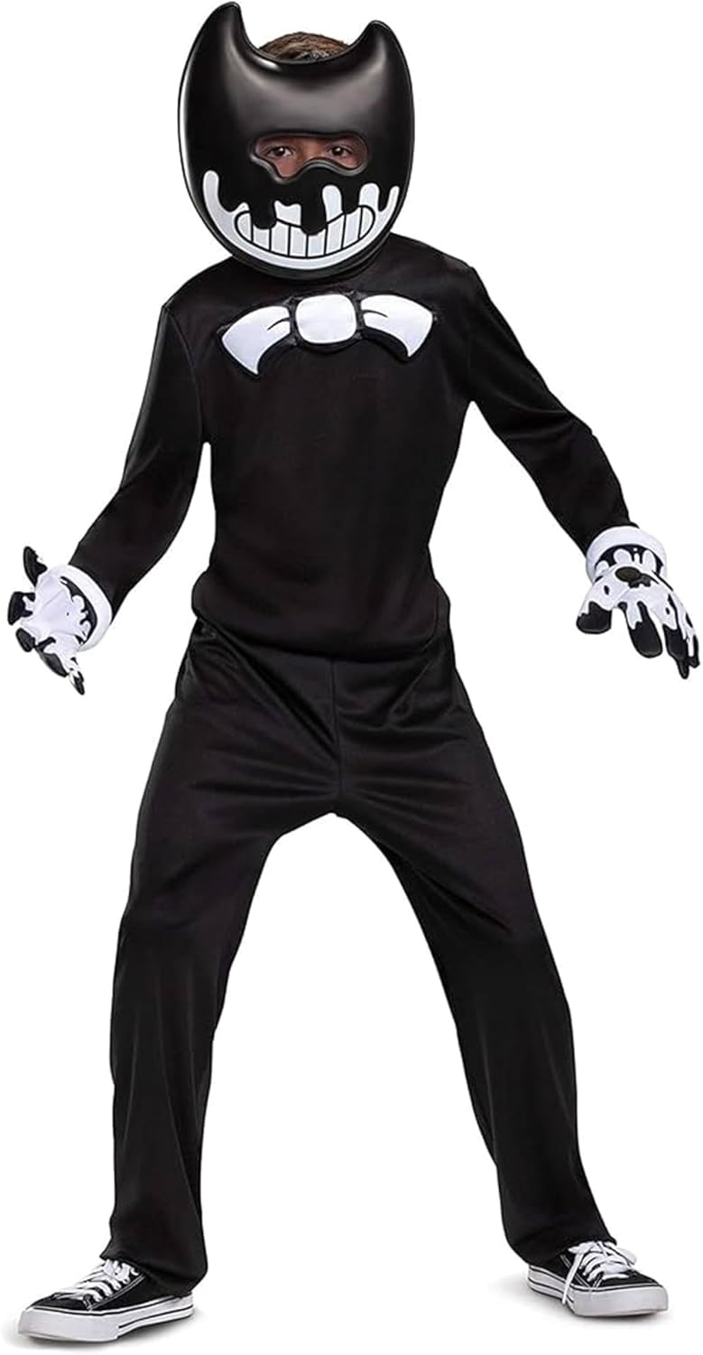 Bendy Helmet Mask Costume