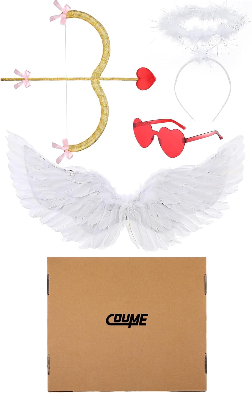 Coume Angel Cupid Costume Set for Kids