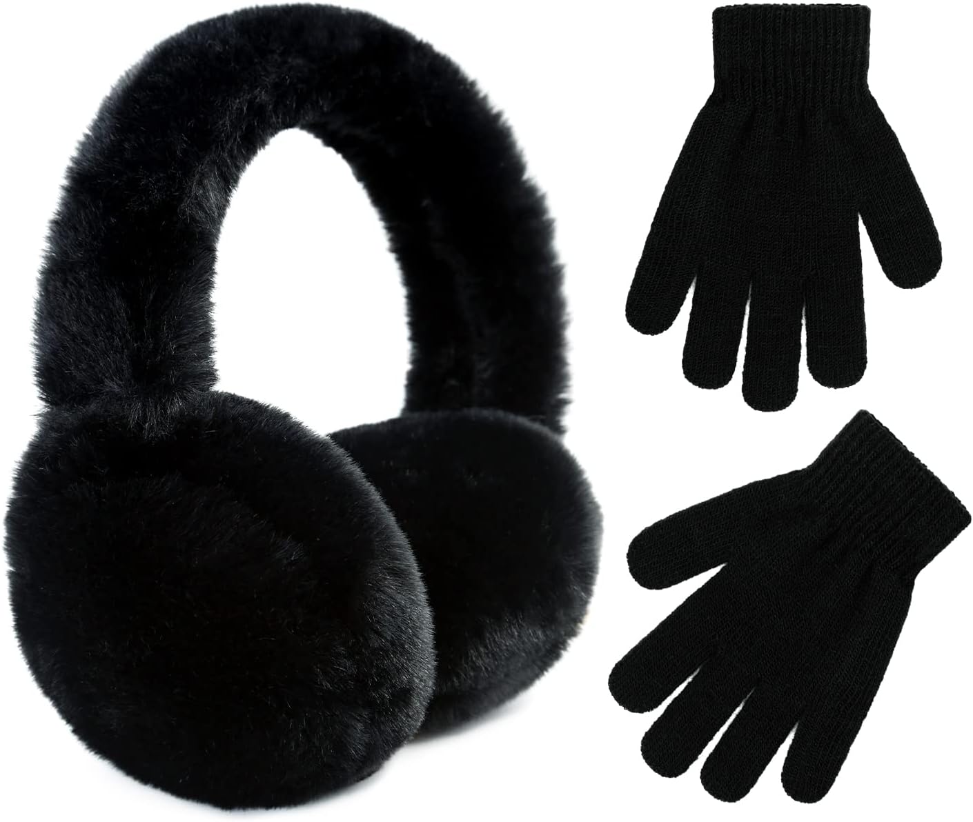 POXIMI Baby Warm Earmuffs mittens warm winter ear muffs for kids