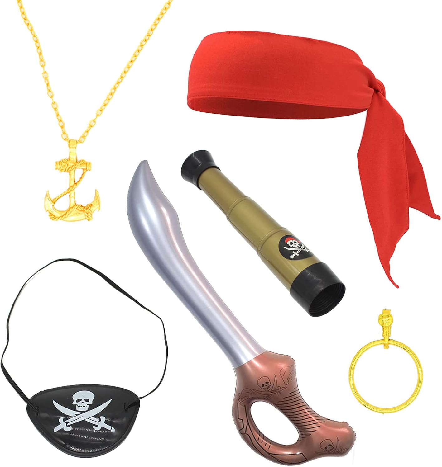 Timisea Pirate Costume Accessories for Kids