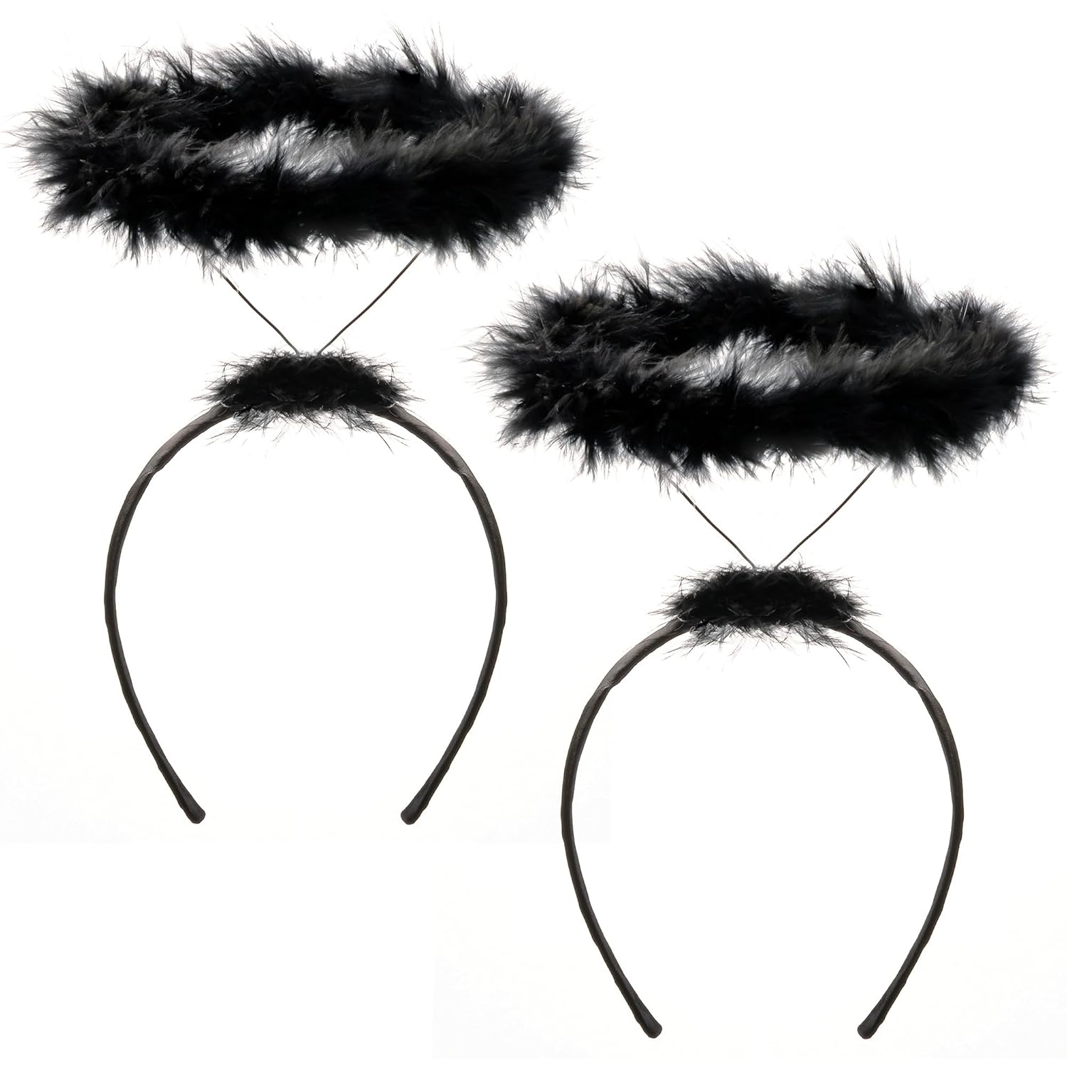 Funcredible Black Halo Halo for Men Women Kids