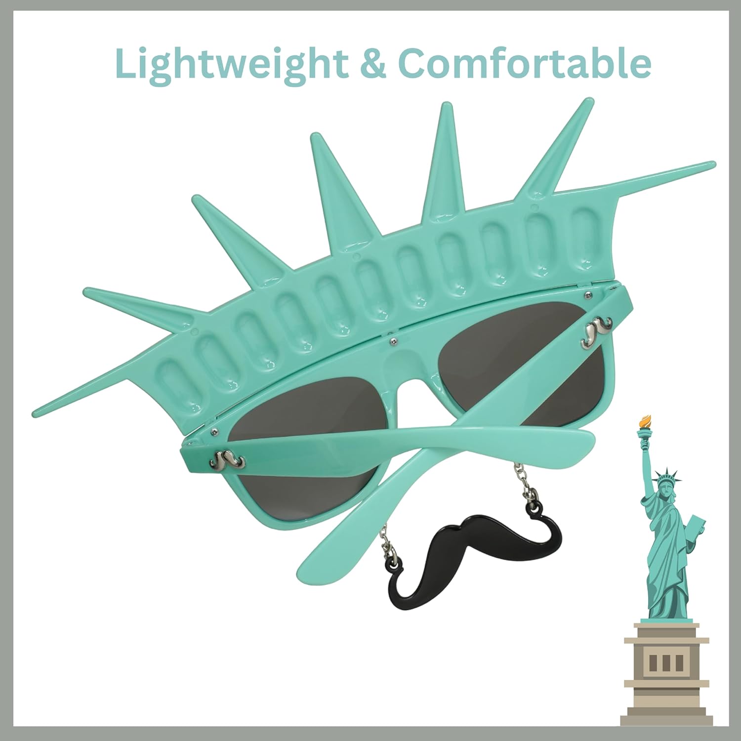 Patriotic 4th of July Sunglasses UV Protection One-Size Fit