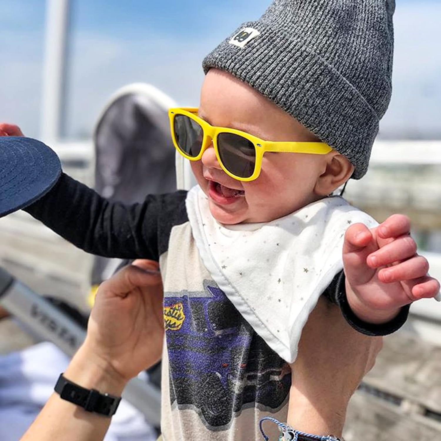 SUNOVELTIES 12-Pack Kids Vibrant Retro Sunglasses Perfect for Parties and Outfits