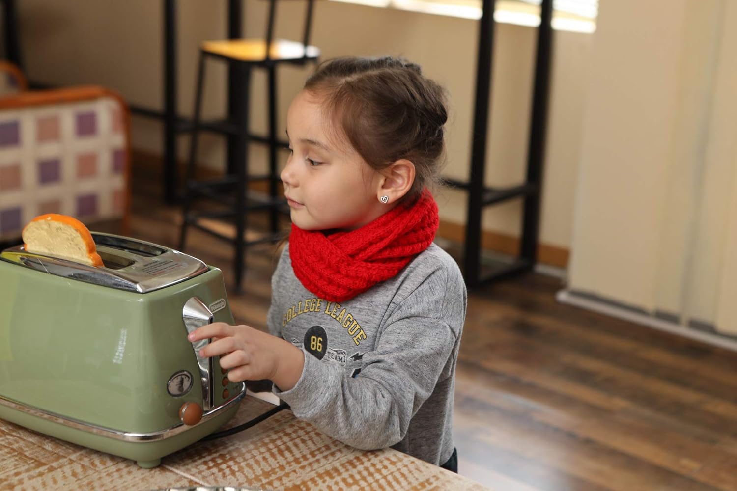 BEARUN Kids Knitted Beanie Scarf