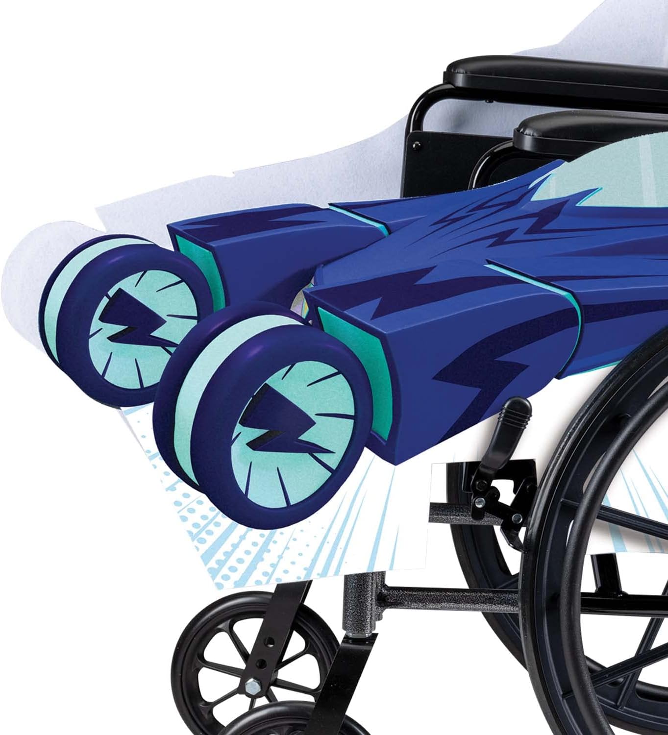 Disguise Wheelchair Costumes - Officially Licensed PJ Masks Kids Boys Adaptive Accessories