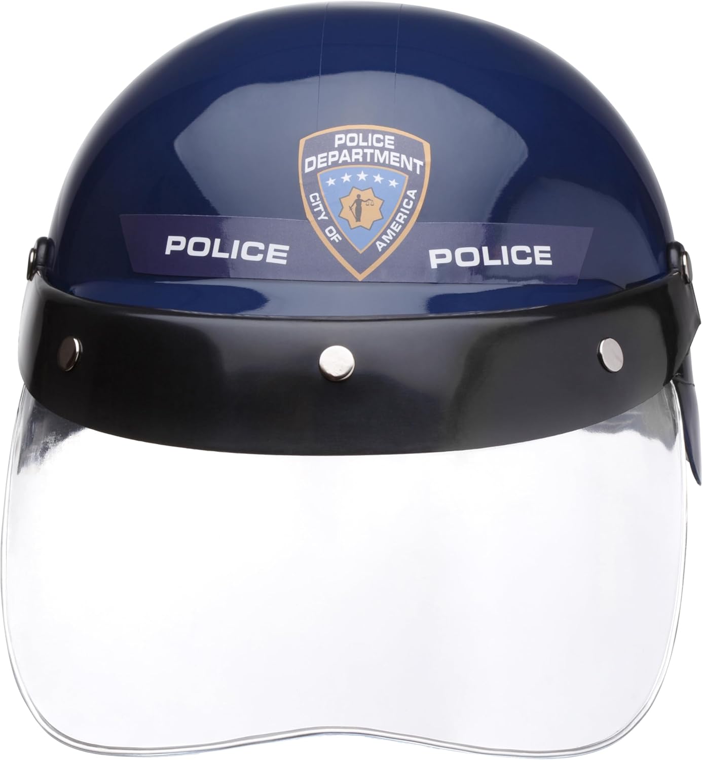 Dress Up Revolution Police Helmet Kids Action Costume
