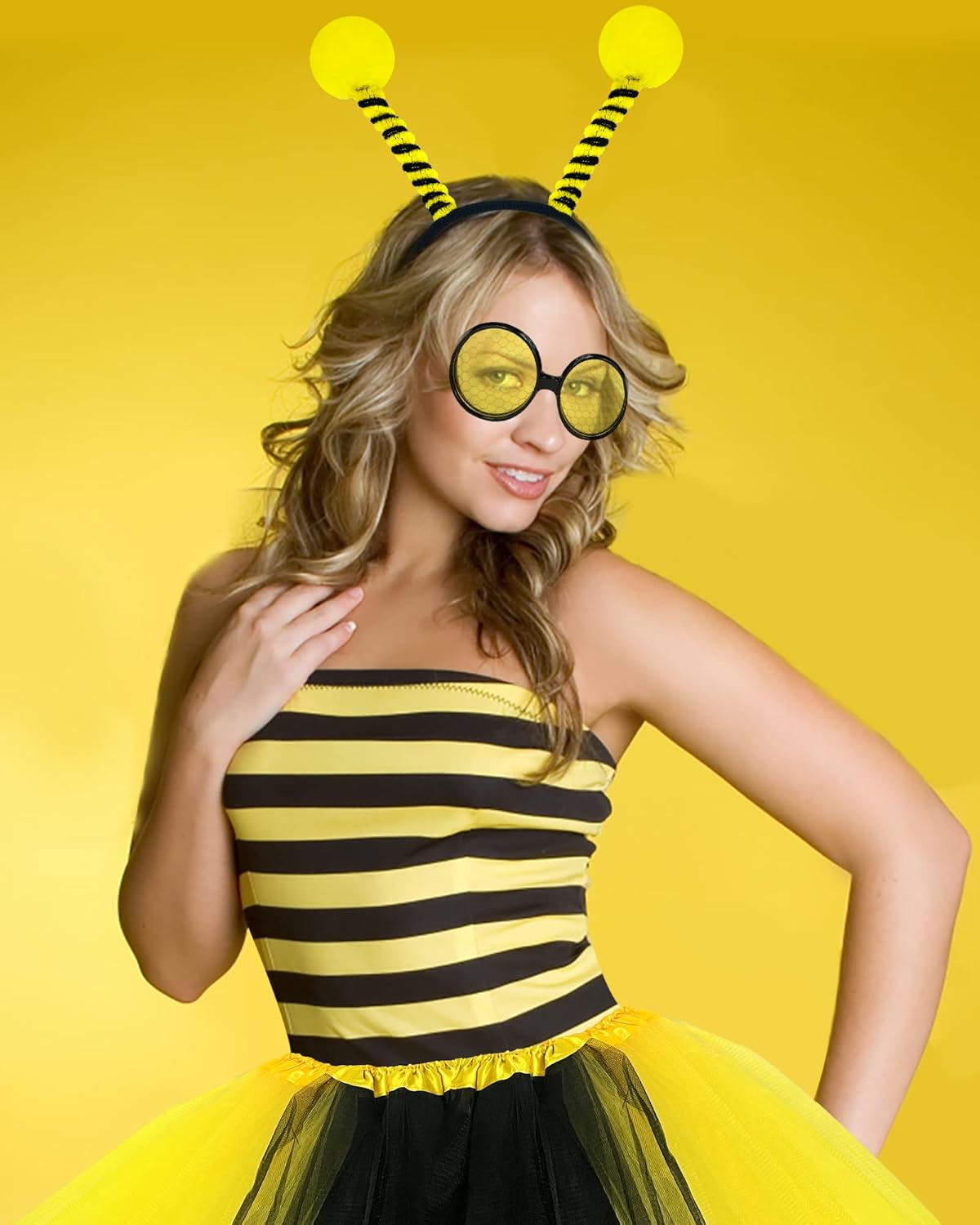 Bee antenna headband glasses for adults