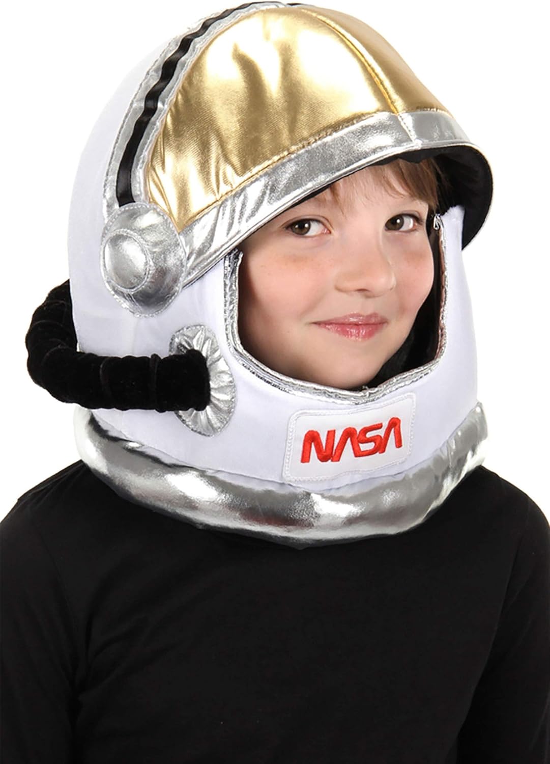 Space Plush Helmet Kids Costume with NASA Embroidery