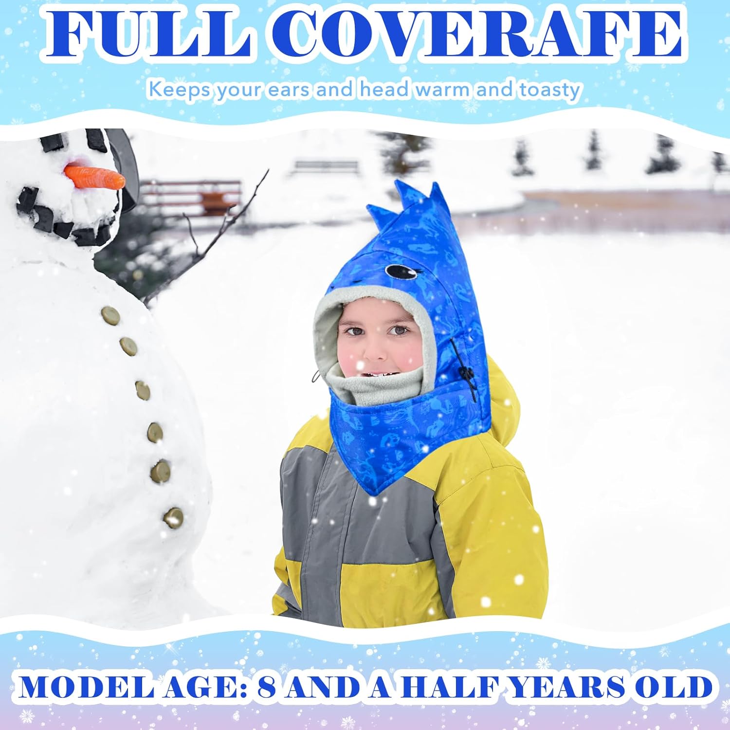 Winter Warm Balaclava for Kids 3-in-1 Protection Unisex