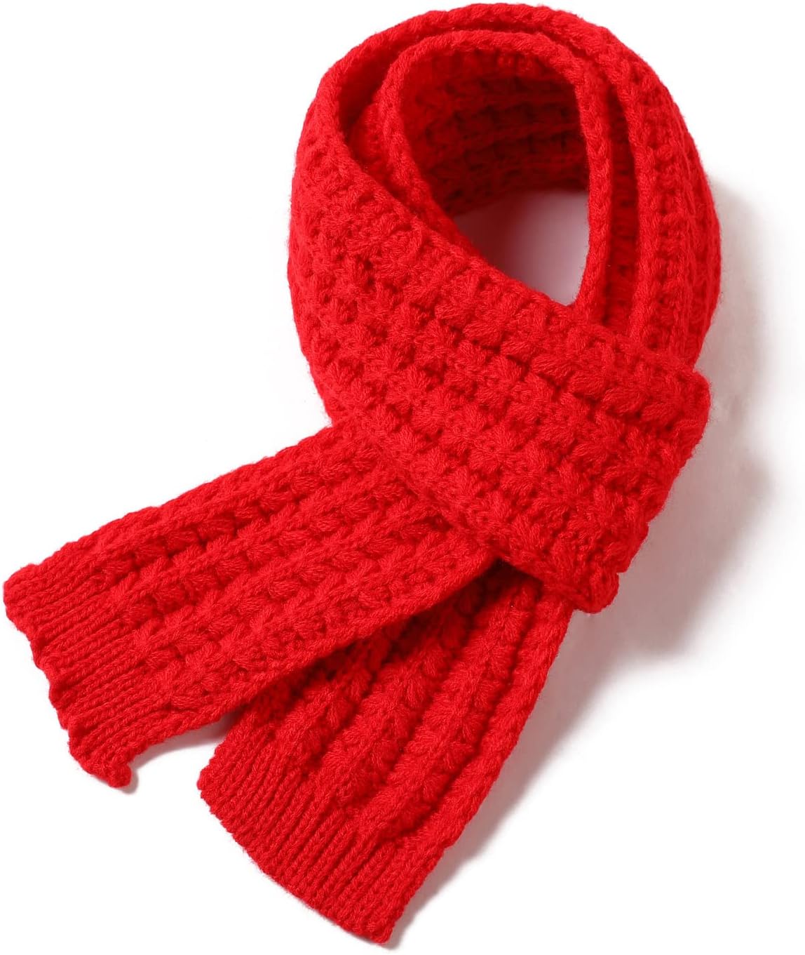 BEARUN Kids Knitted Beanie Scarf