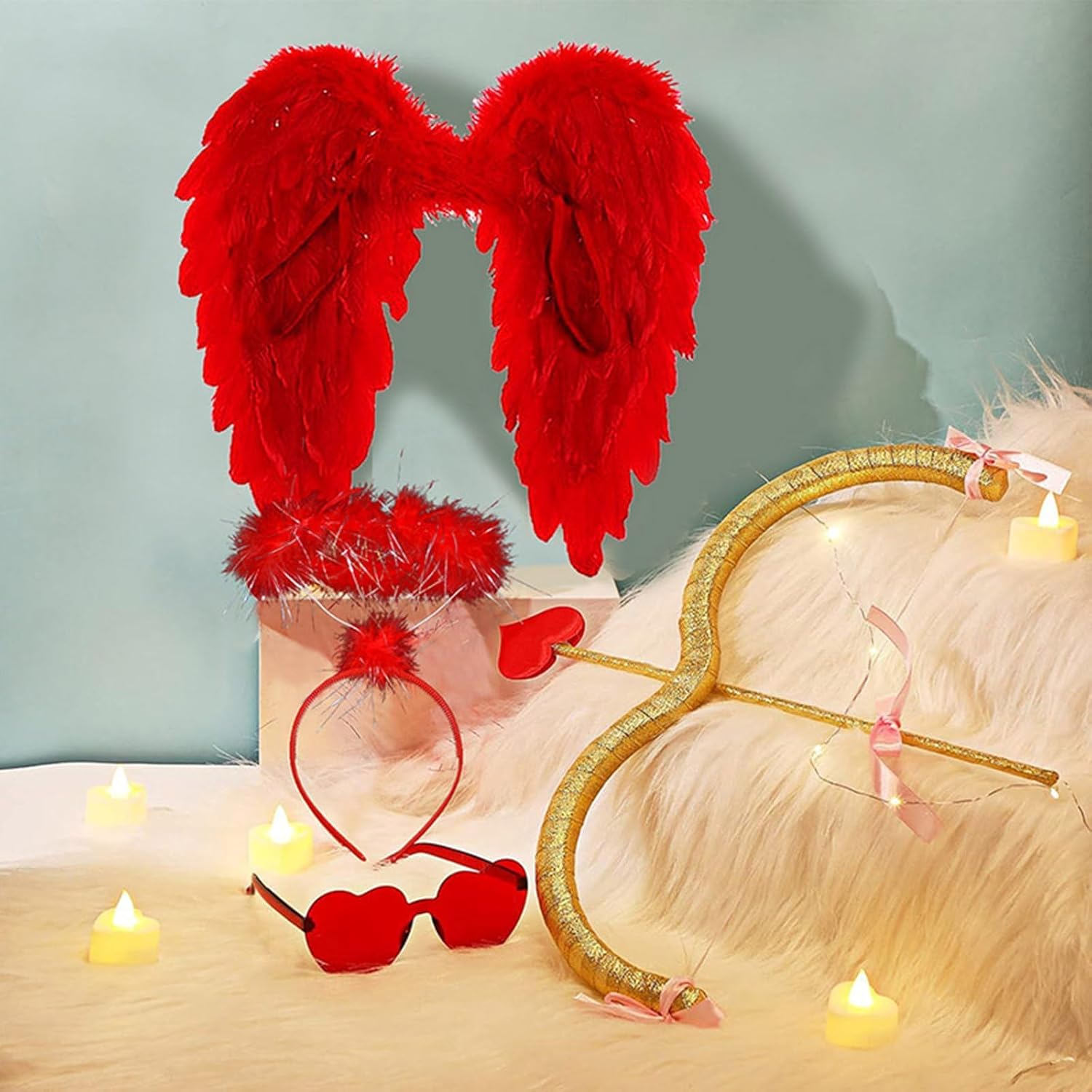 Perfect Valentines Day Cupid Costume for Adults Kids