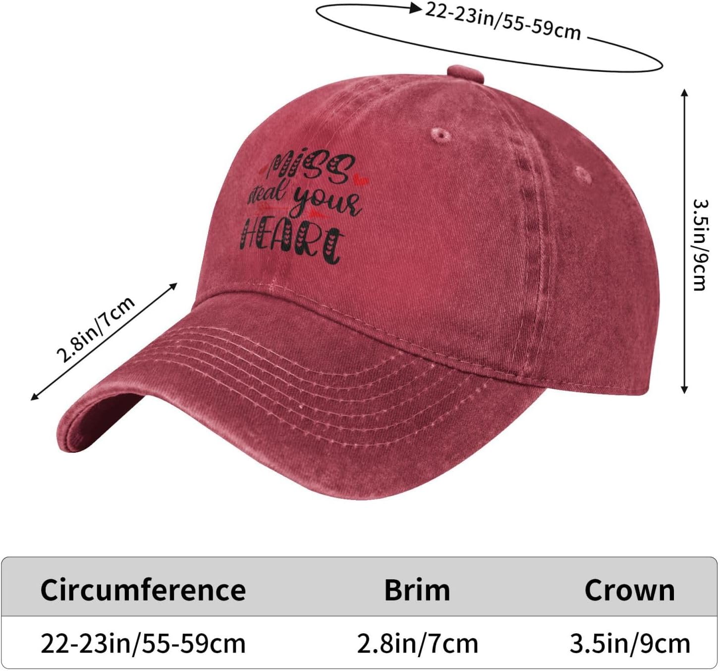 Miss Steal Your Heart Baseball Cap