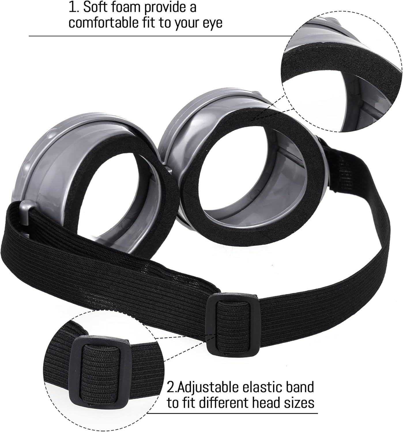 Steampunk Cosplay Goggles Halloween Accessories