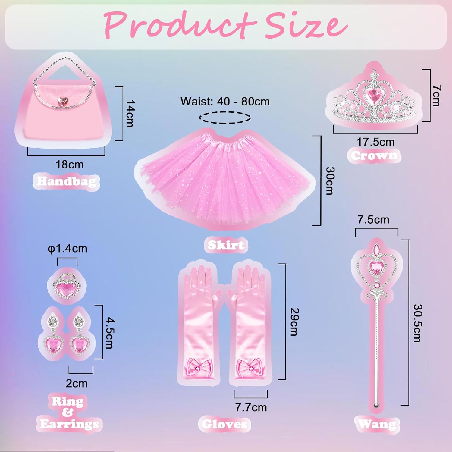 Princess Princess Role Play Accessories Set