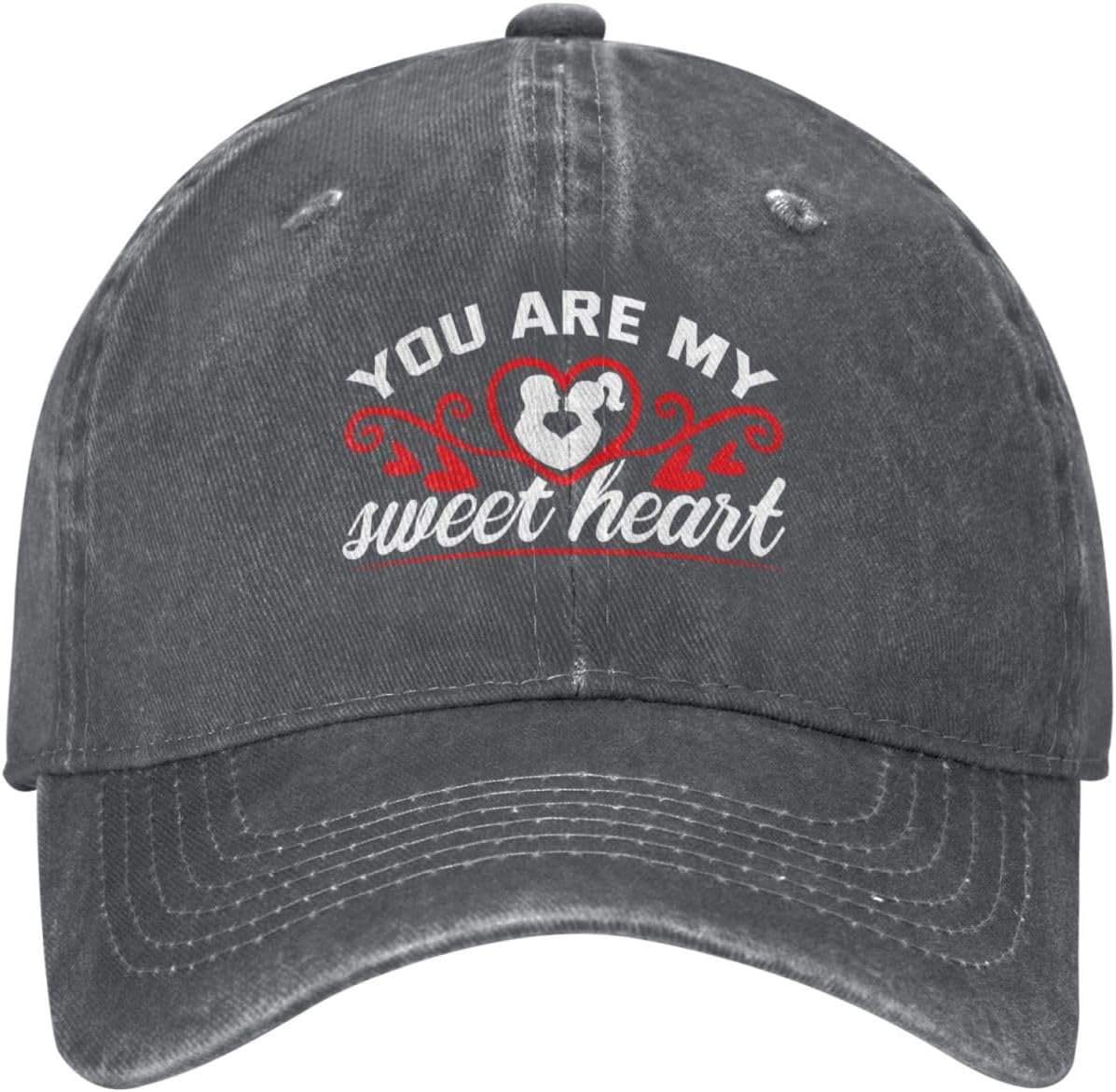 RTATBY You Are My Sweet Heart Baseball Cap Women Men Sun Hat