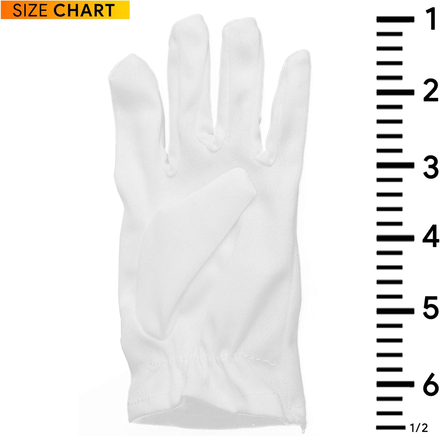 Skeleteen White Child Costume Gloves Set - Boys Girls Halloween Accessories