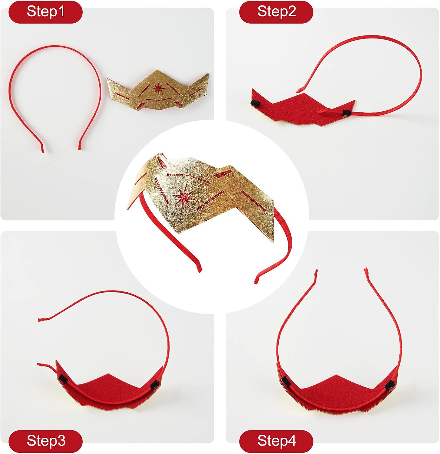 Girls Superhero Halloween Headband from Carkno
