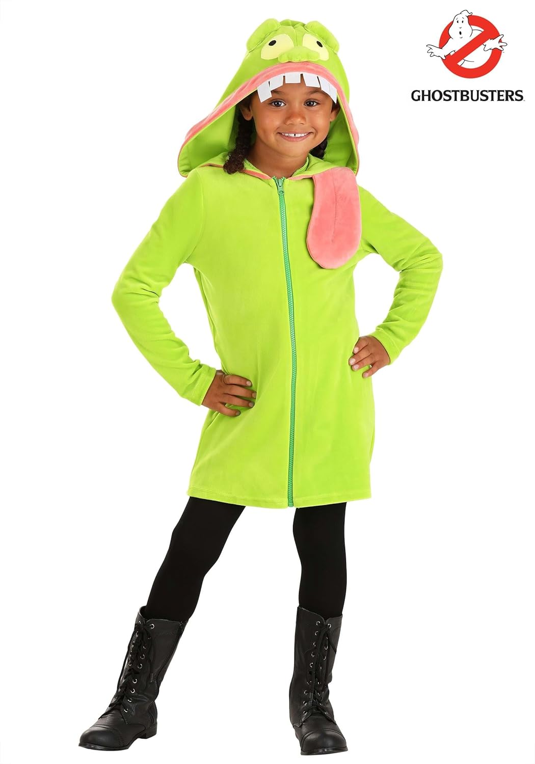 Slimer Ghostbusters Credential Hoodie