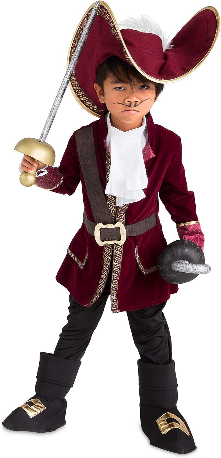 Disney Captain Hook Hat for Kids Fast Ship