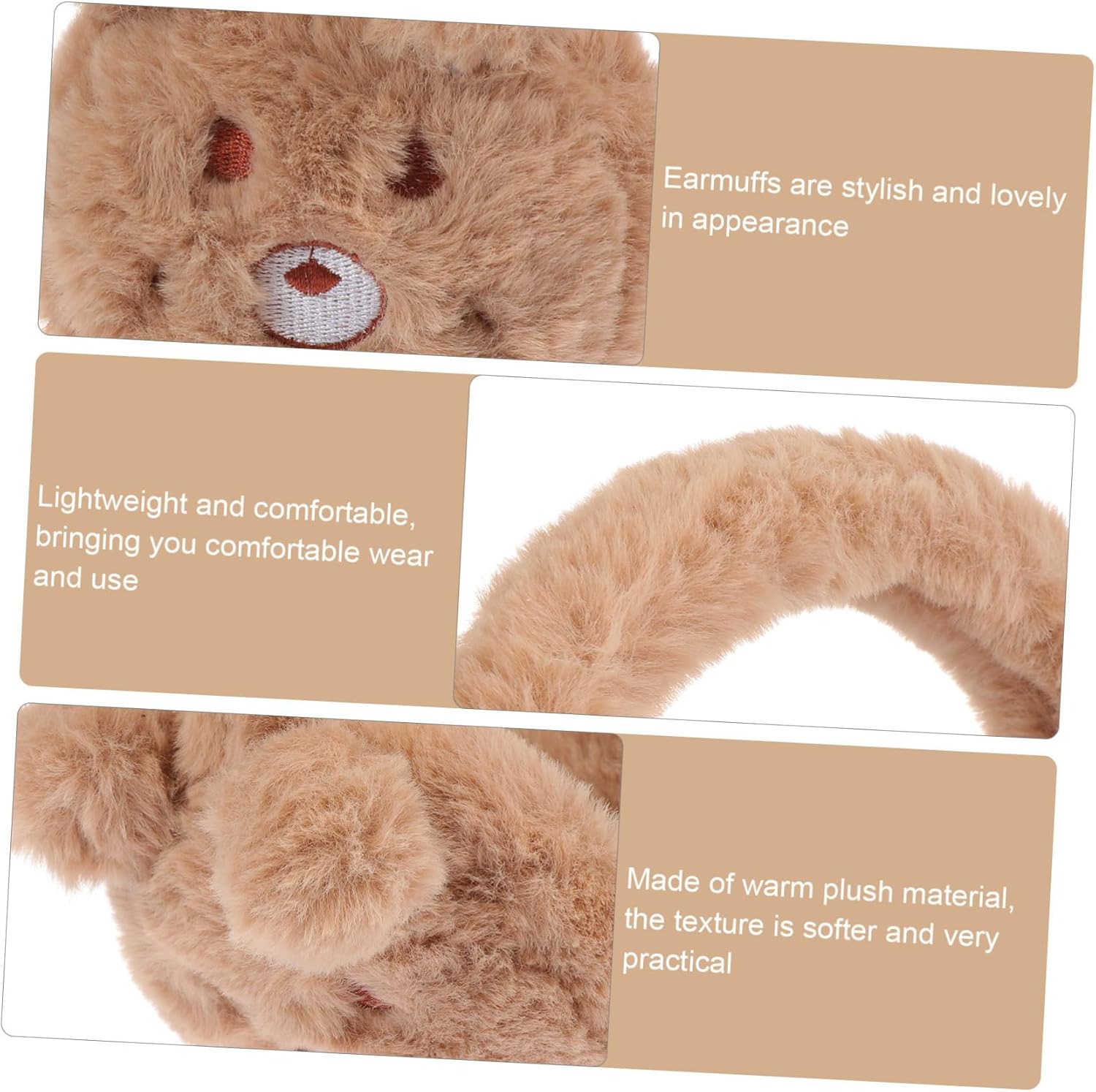 Adorable Animal Earmuffs for Adults - Cute Winter Warmers
