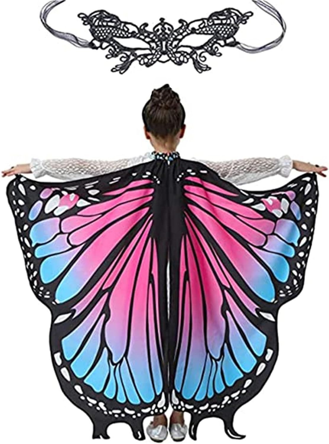 Butterfly Wings Dress for Girls FairyRavFestival