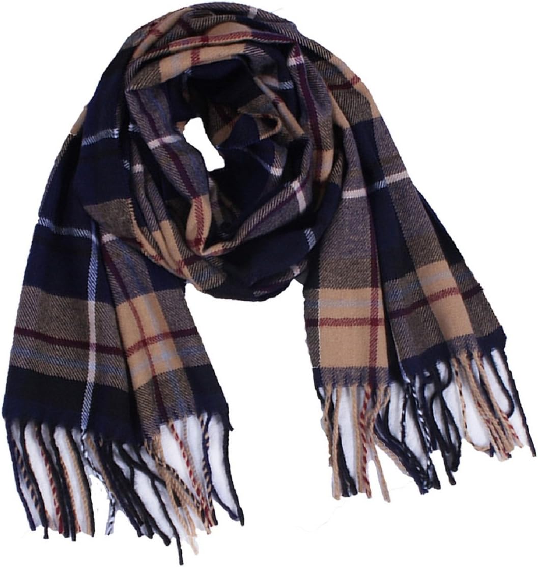 Warm stylish winter scarf for kids and parents