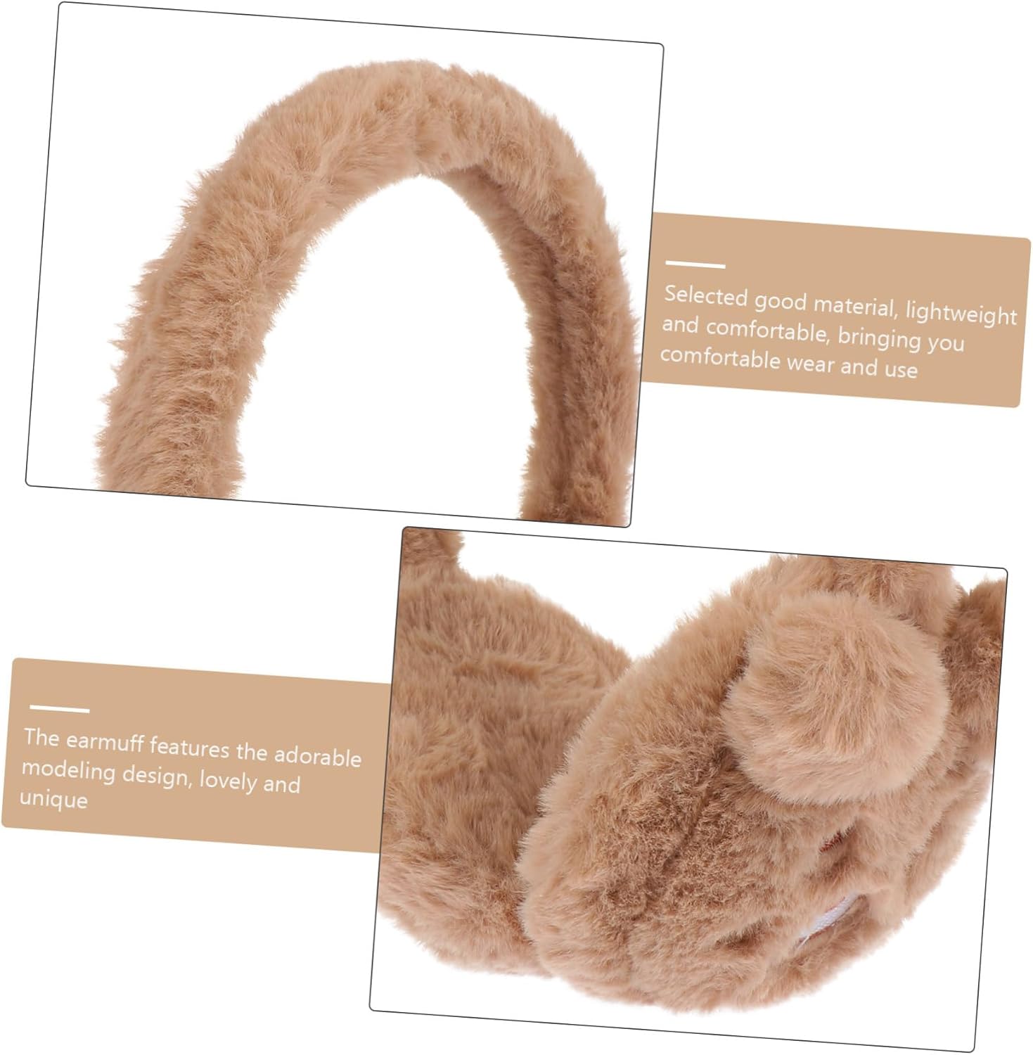 Adorable Animal Earmuffs for Adults - Cute Winter Warmers