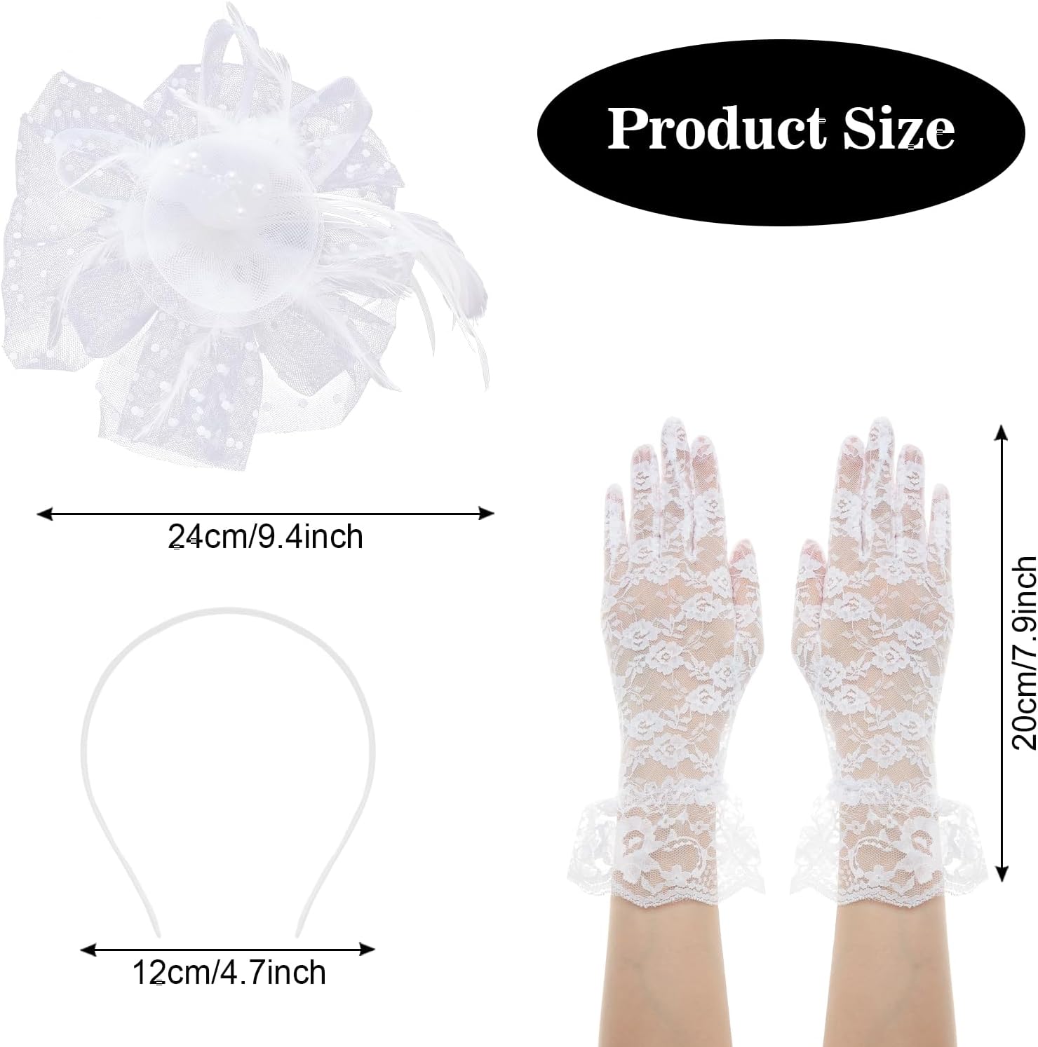Fumwase 5Pcs Blanket Tea Party Treasures for Big Girls