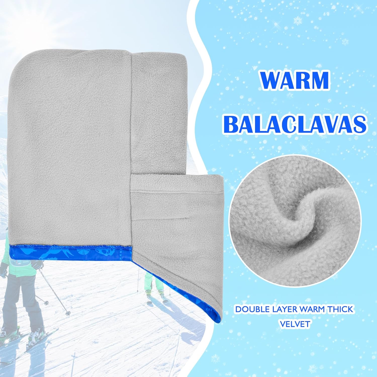 Winter Warm Balaclava for Kids 3-in-1 Protection Unisex
