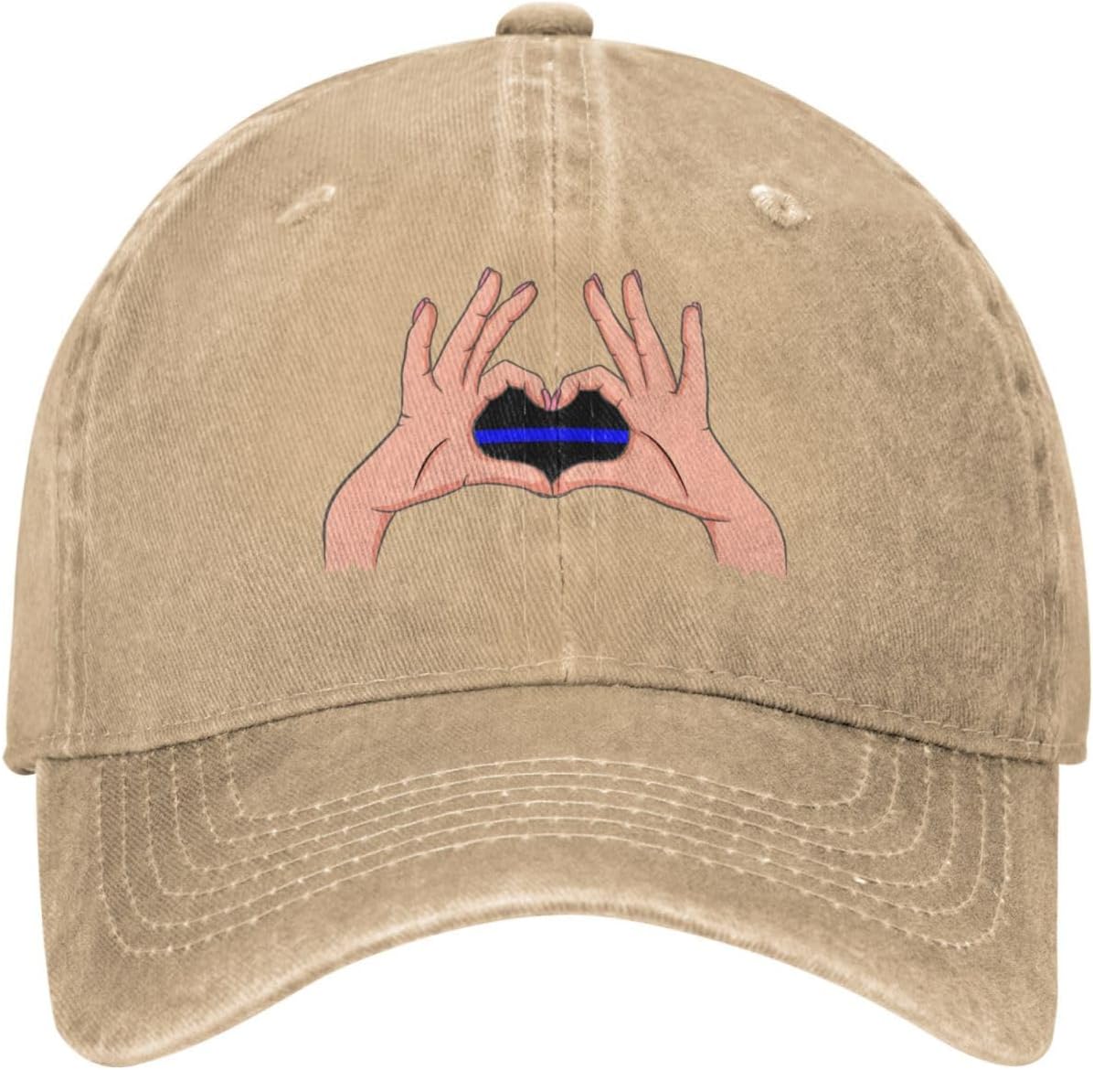 RTATBYThin Blue Line Flag Baseball Cap