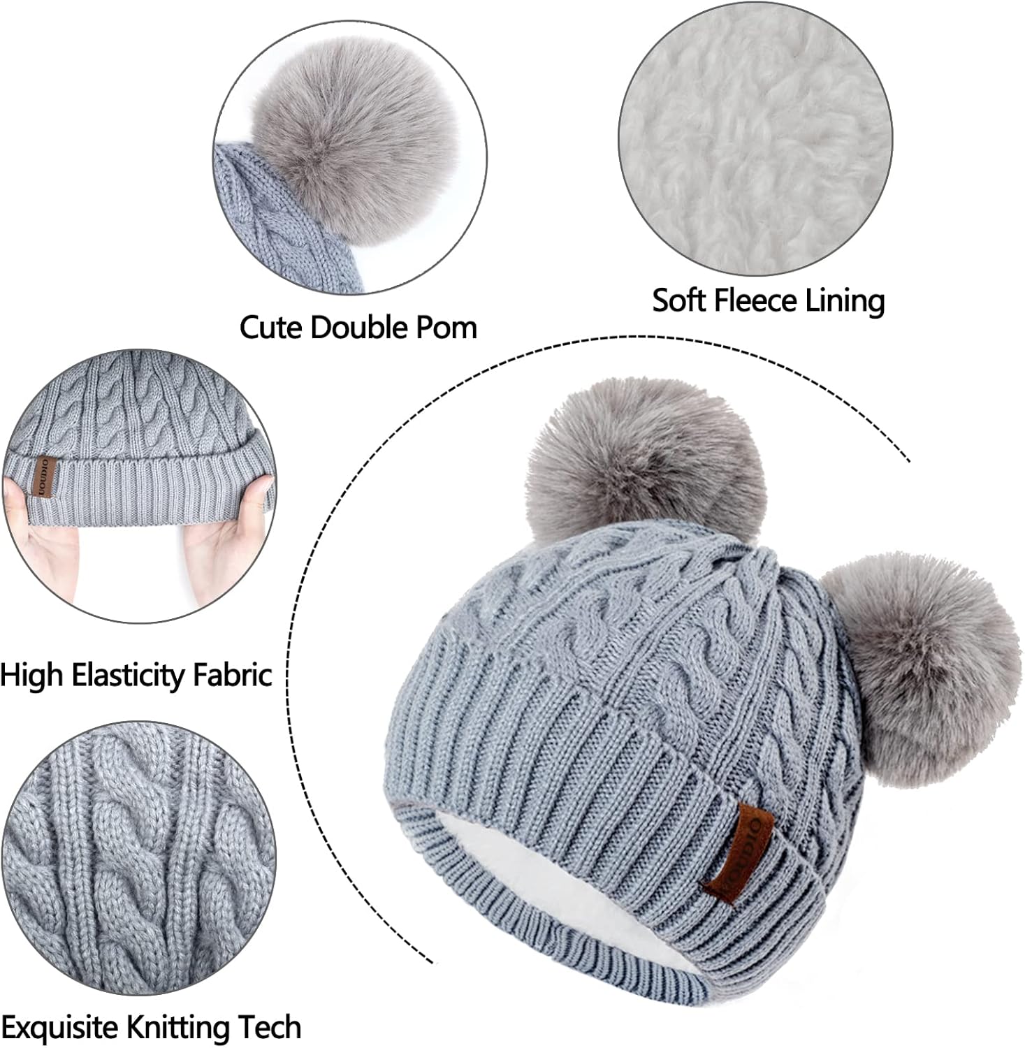 UOUDIO Kids Winter Set