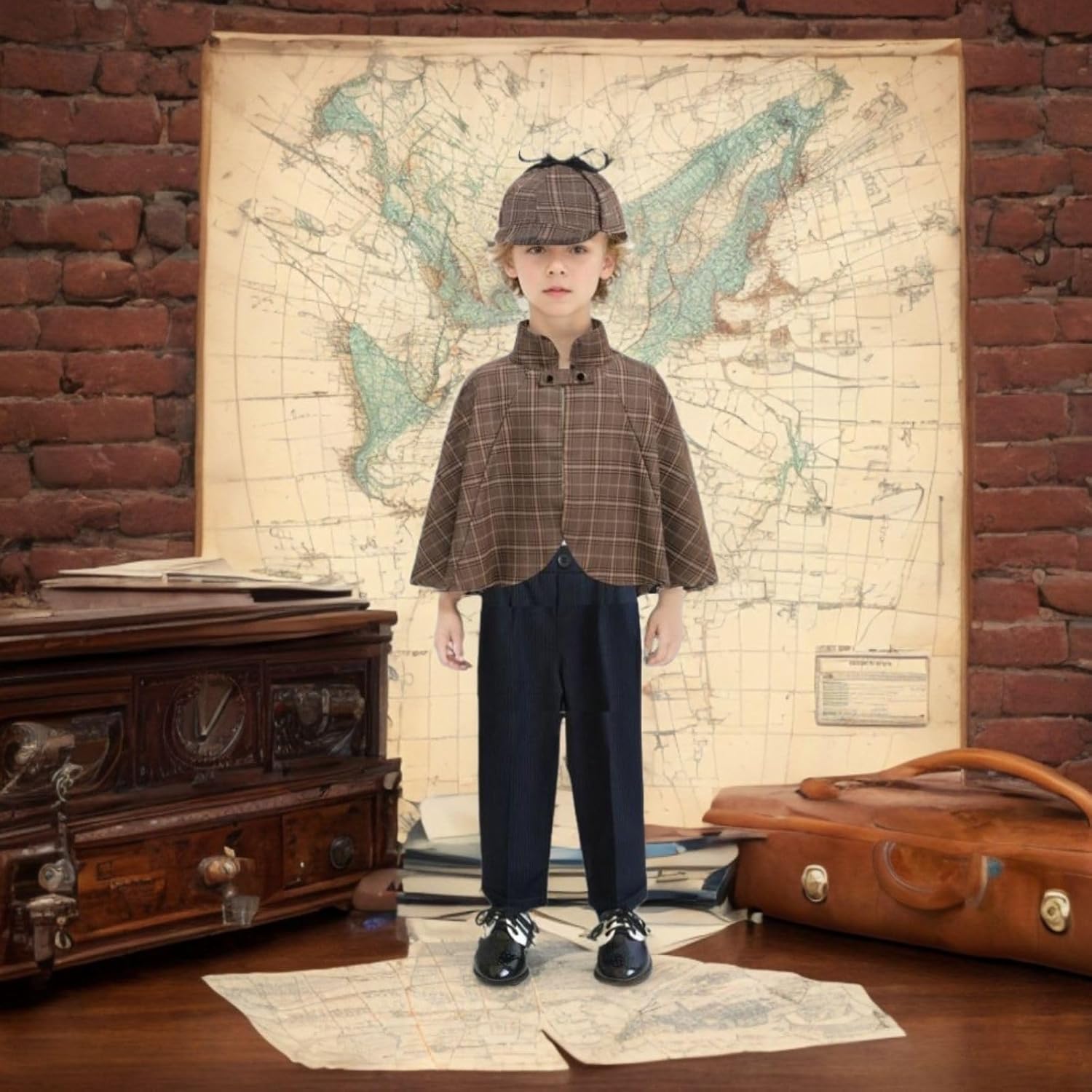 Sherlock Holmes Kids Costume Set