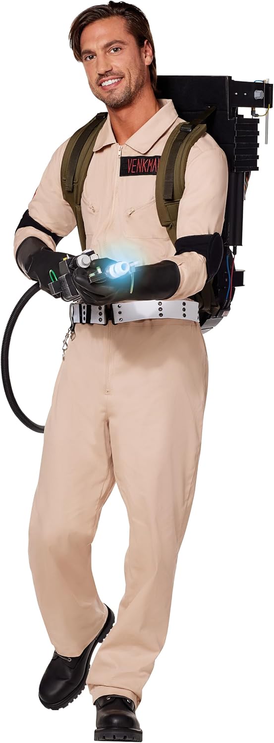 Officially Licensed Spooky Halloween Proton Pack Ghostbusters replica Fun Interactive Costume