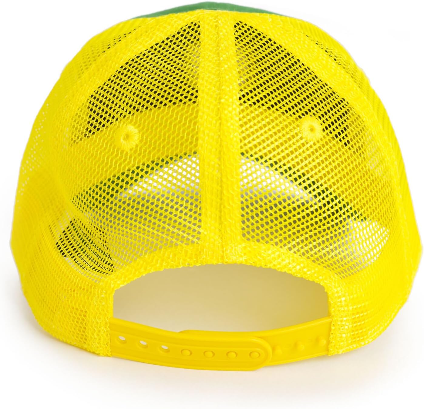 John DeereAdjusted Snapback Baseball Hat - 100 Cotton Twill Front and Breathable Mesh Back