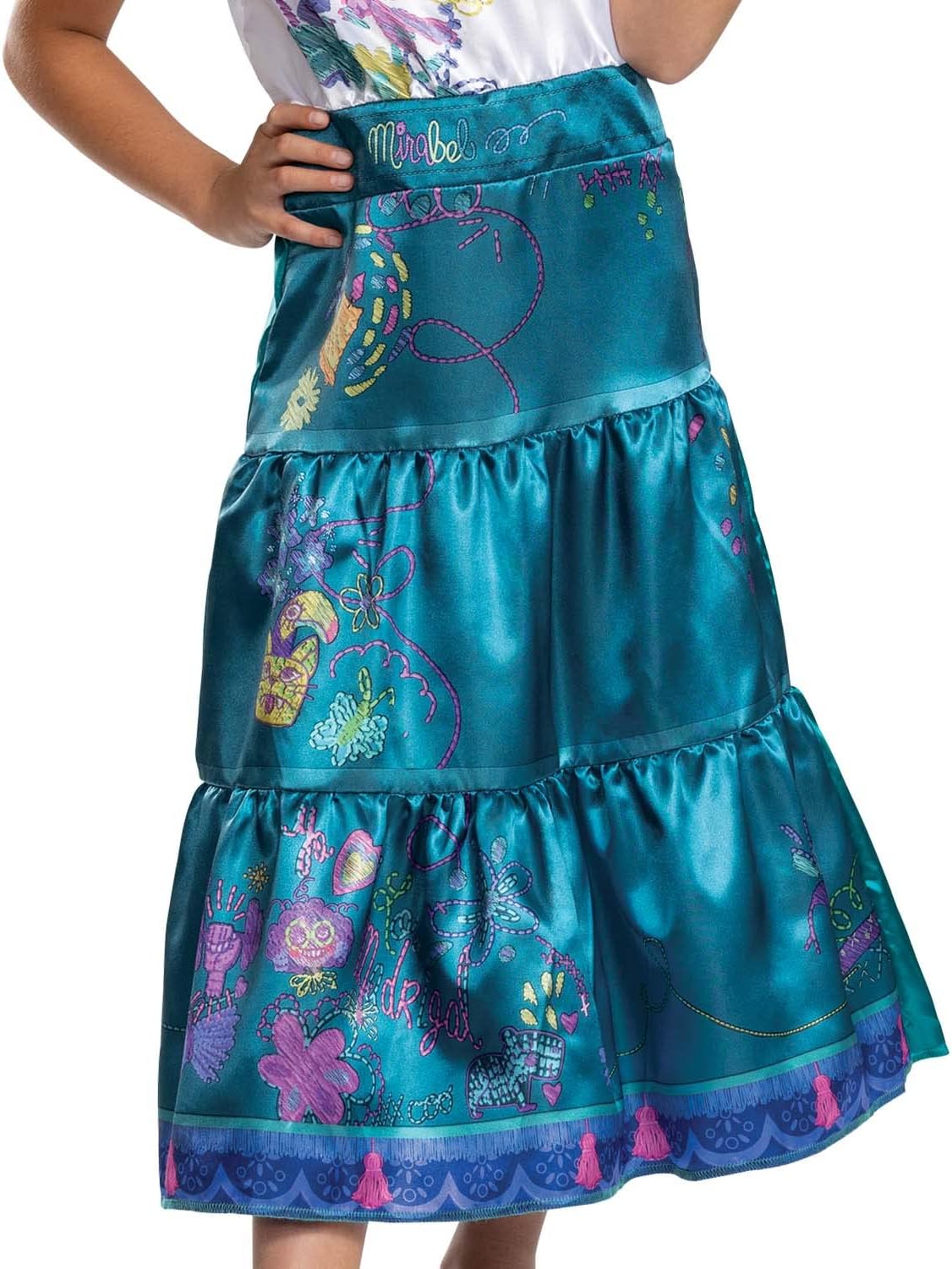 Mirabel Child Costume for Girls Glowing with inspiration