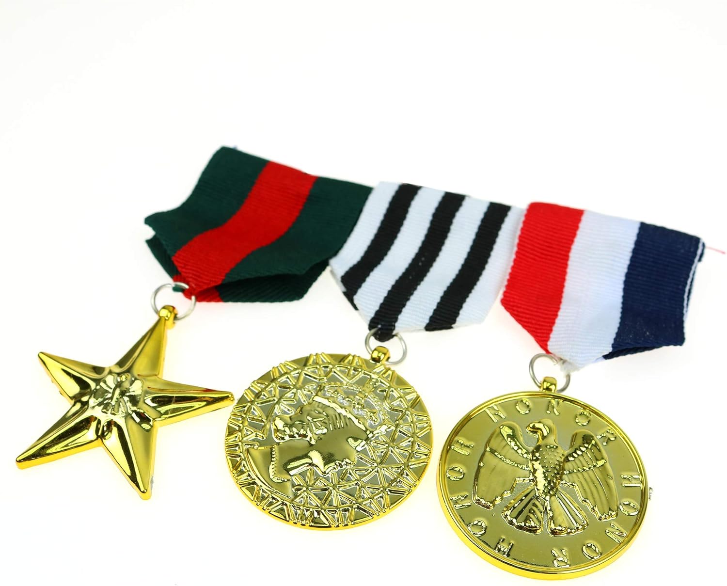 Skeleteen Costume Military Officer Medals US Army Jacket Costume