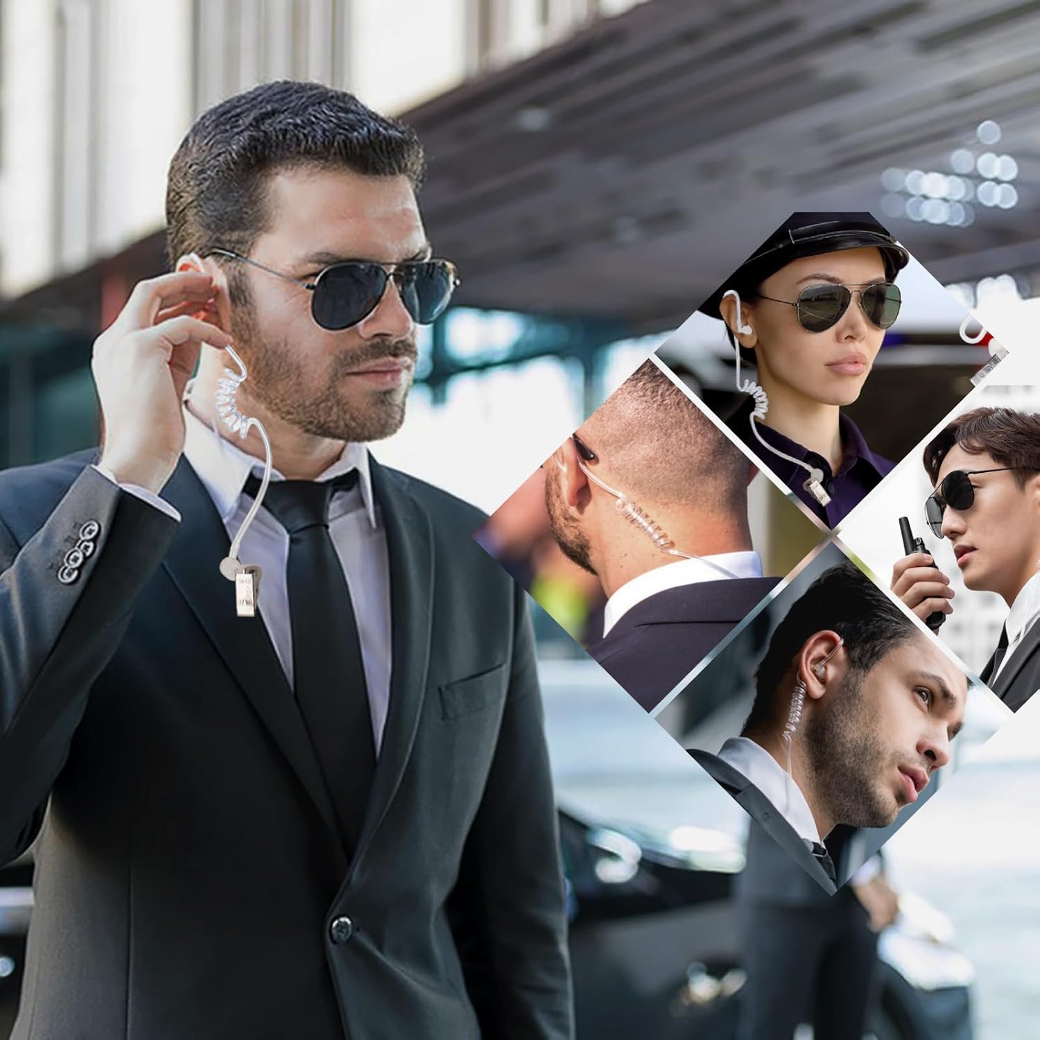 SECRETSpy Real-Faith and Secure Earpiece Headphones