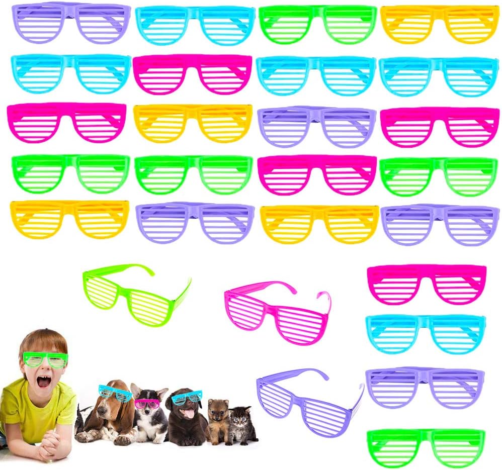 28PCS Shutter Glasses Party Favor for Kids
