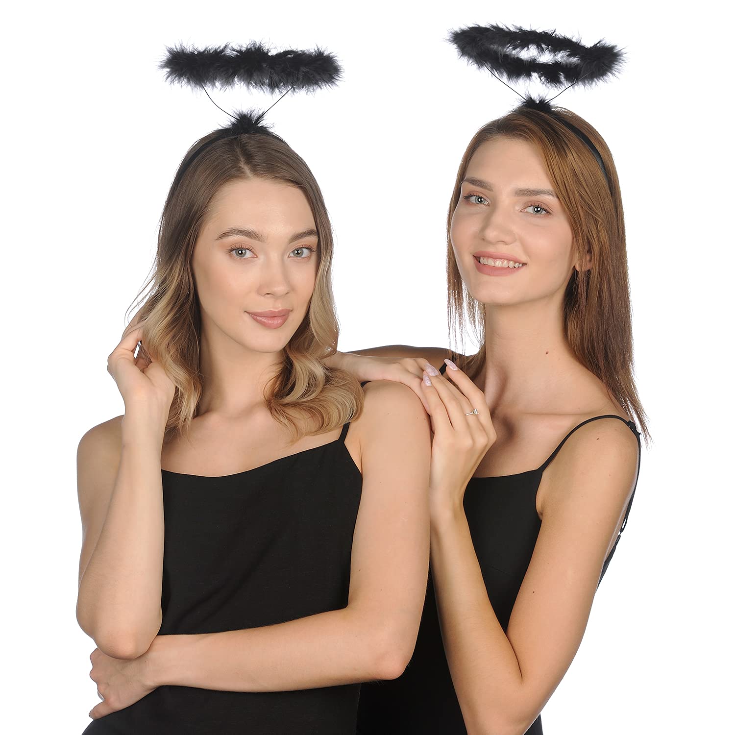 Funcredible Black Halo Halo for Men Women Kids
