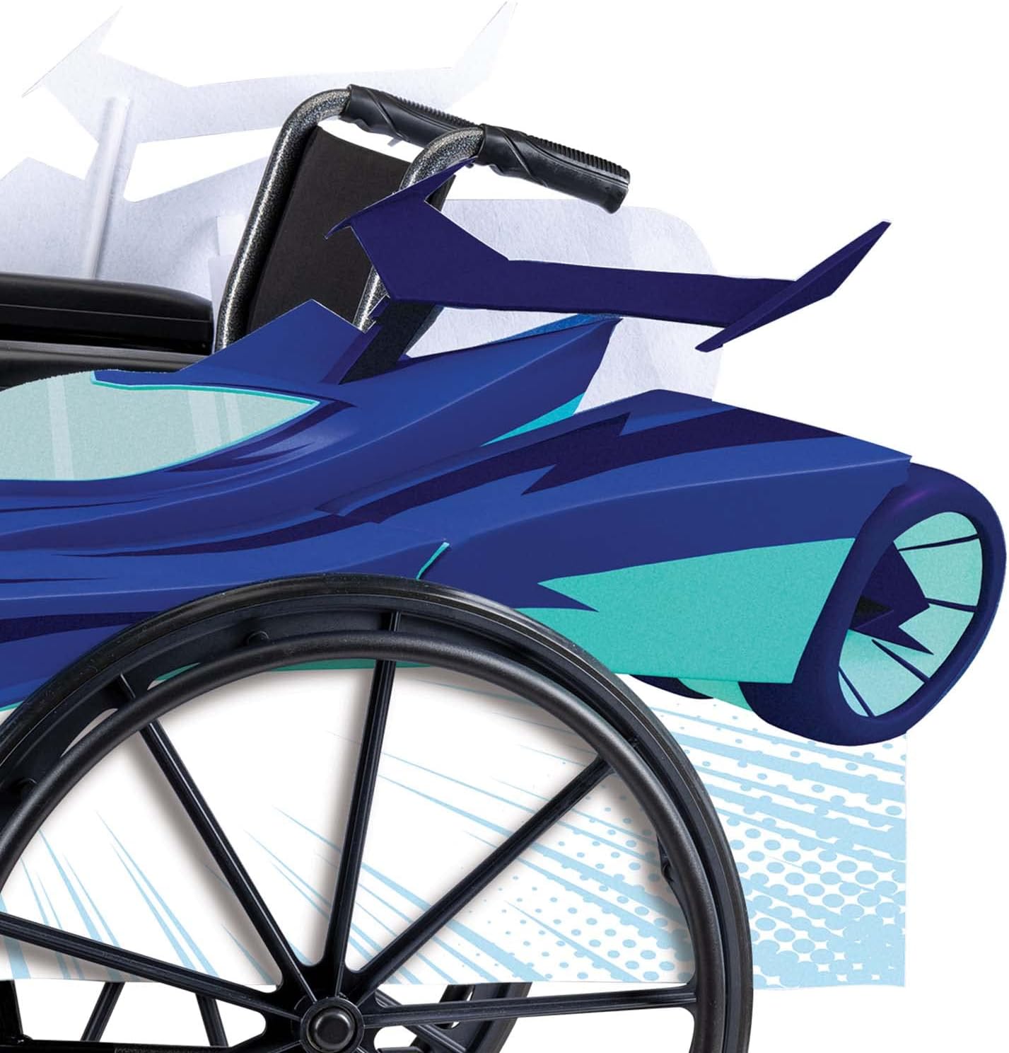 Disguise Wheelchair Costumes - Officially Licensed PJ Masks Kids Boys Adaptive Accessories