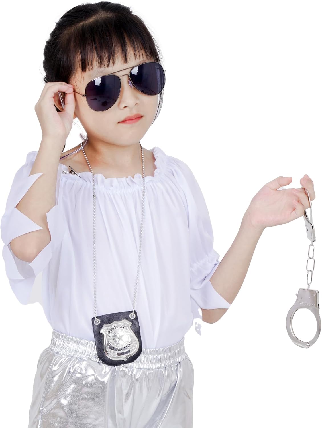 Hmxpls 4-Piece Detective Costume Accessories Set