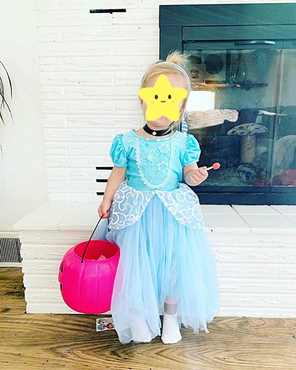 JiaDuo Princess Costume Accessory Set Headband Choker for Kids
