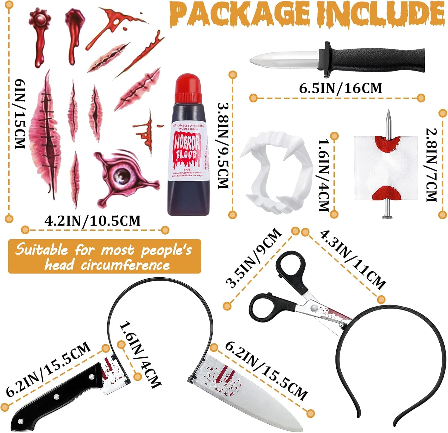 Halloween costume trick or treat set for kids