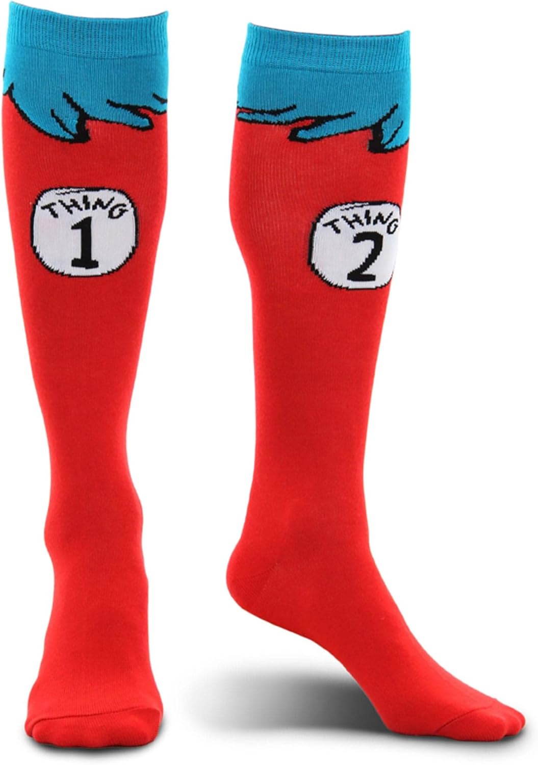 DDD Dr Seuss Thing 1 2 Socks for Kids
