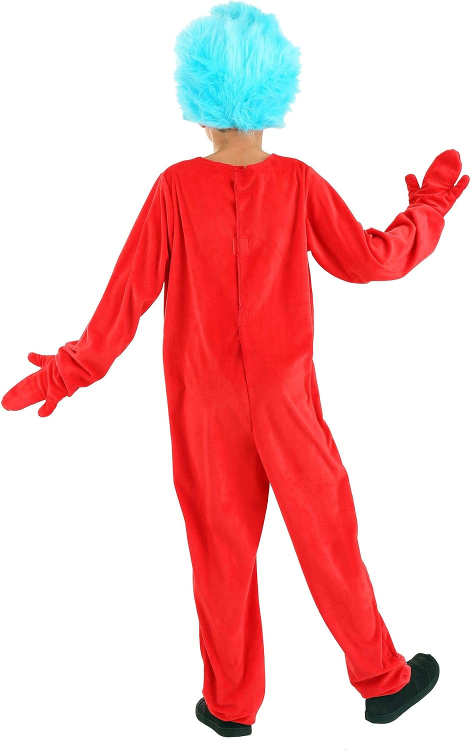 Dr Seuss Thing 1 Thing 2 Costume - X-Large - Red
