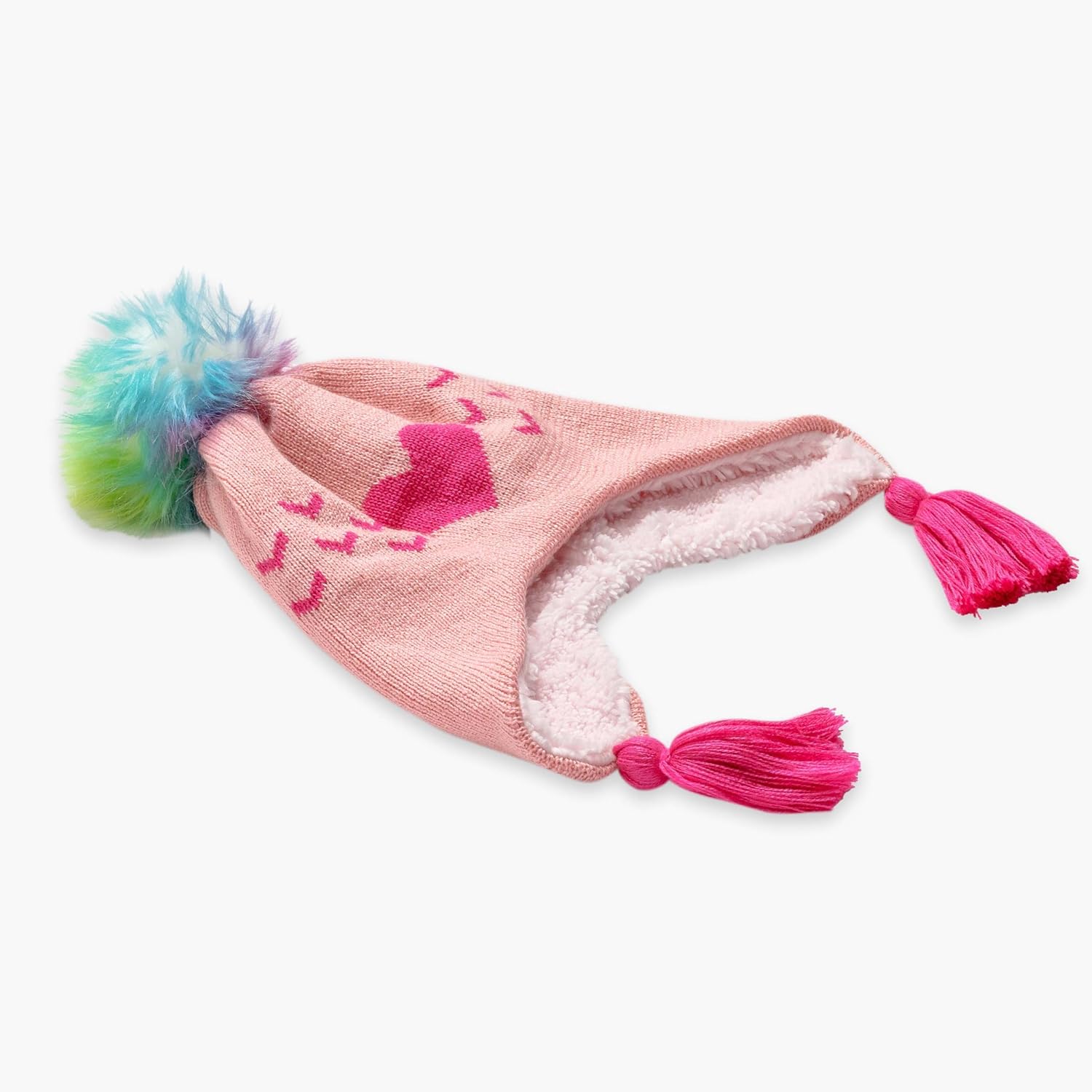 Sophie Toddler Girls Plush Beanie for Warm Cute Winters